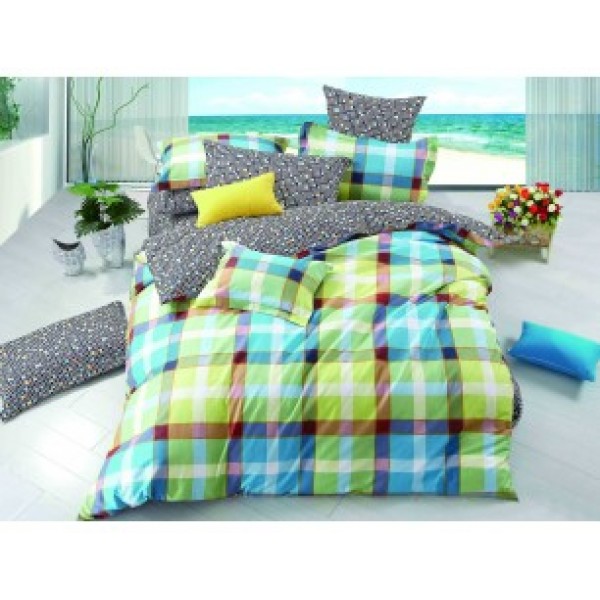 Σετ παπλωματοθήκη υπέρδιπλη LETTO 014