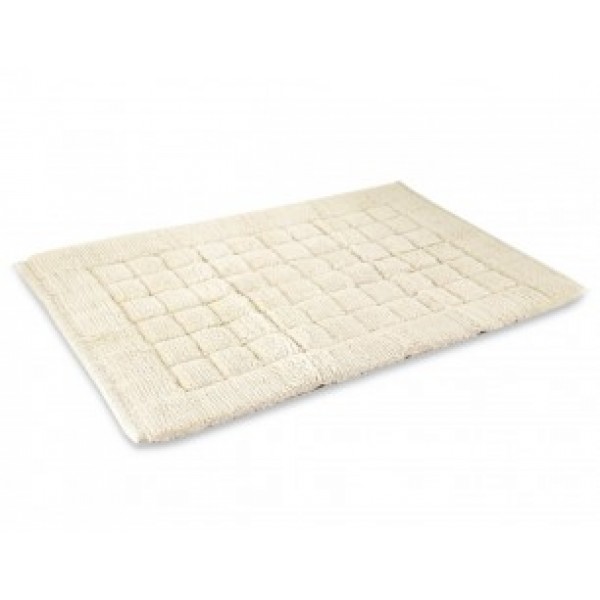 Πατάκι μπάνιου βαμβακερό 50X80cm GABEL ιβουάρ
